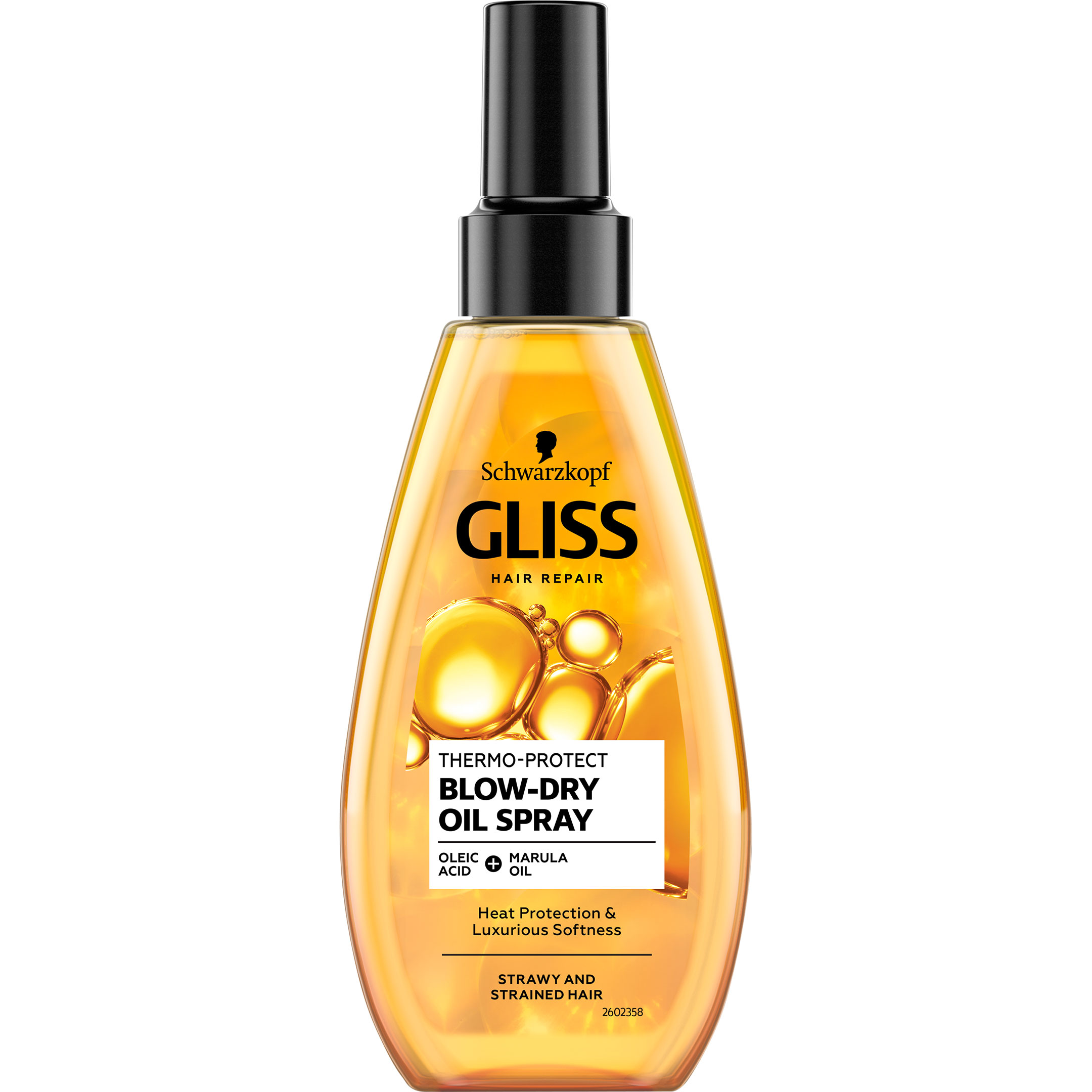 Schwarzkopf Gliss Oil Nutritive Blow Dry Oil Spray 150 ml