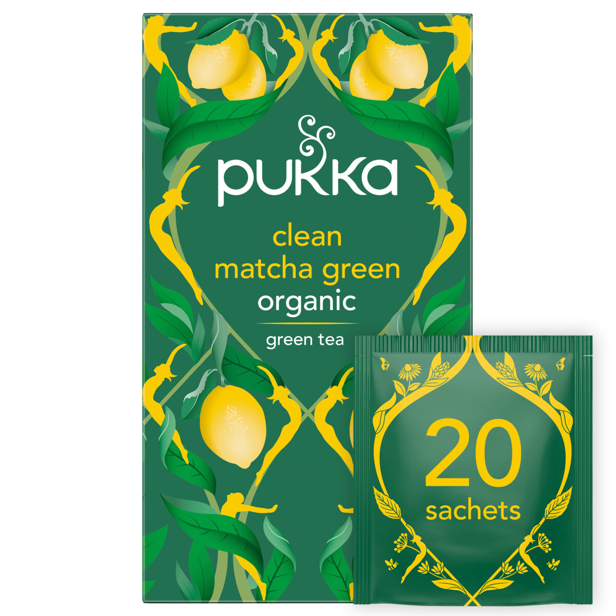 Pukka Grönt te Clean Matcha Green 20 st
