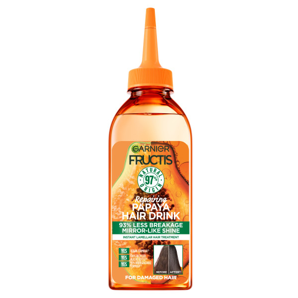 Garnier Fructis Hair Drink Papaya Lamellar Treatment 200 ml