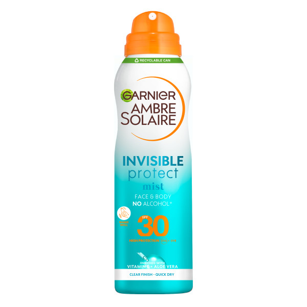 Garnier Ambre Solaire Invisible Protect Refresh mist SPF30 200 ml