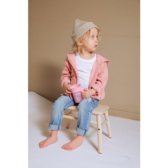 Twistshake 360 Cup Pastel Pink 6+m