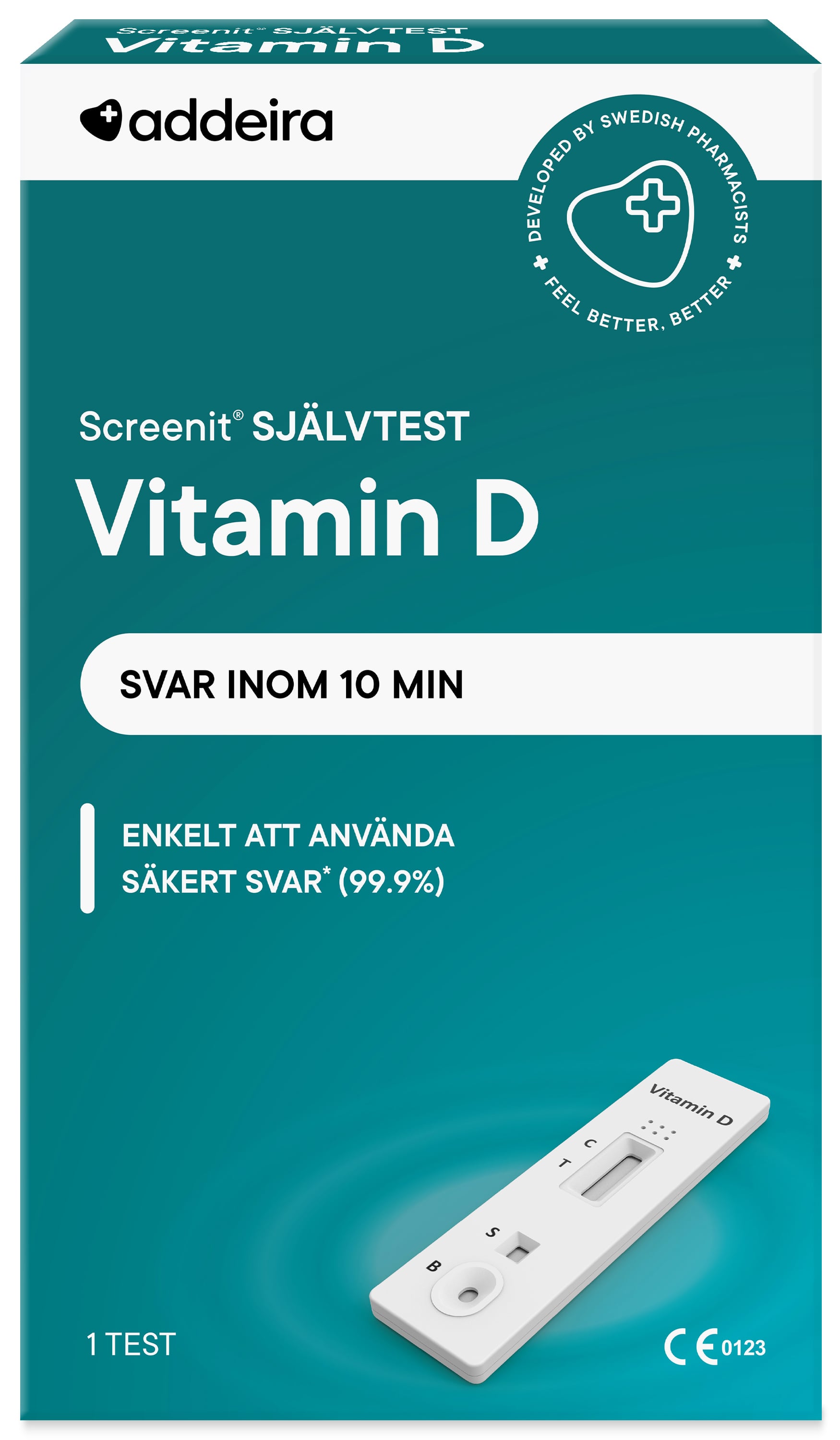 Addeira Screenit självtest Vitamin D 1 st