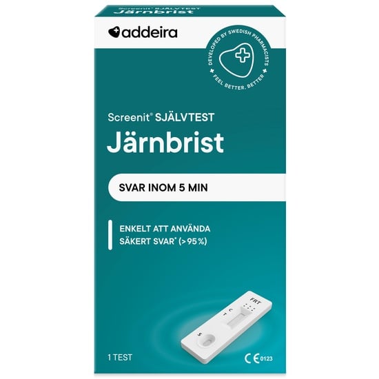 Addeira Screenit självtest Järn 1 st