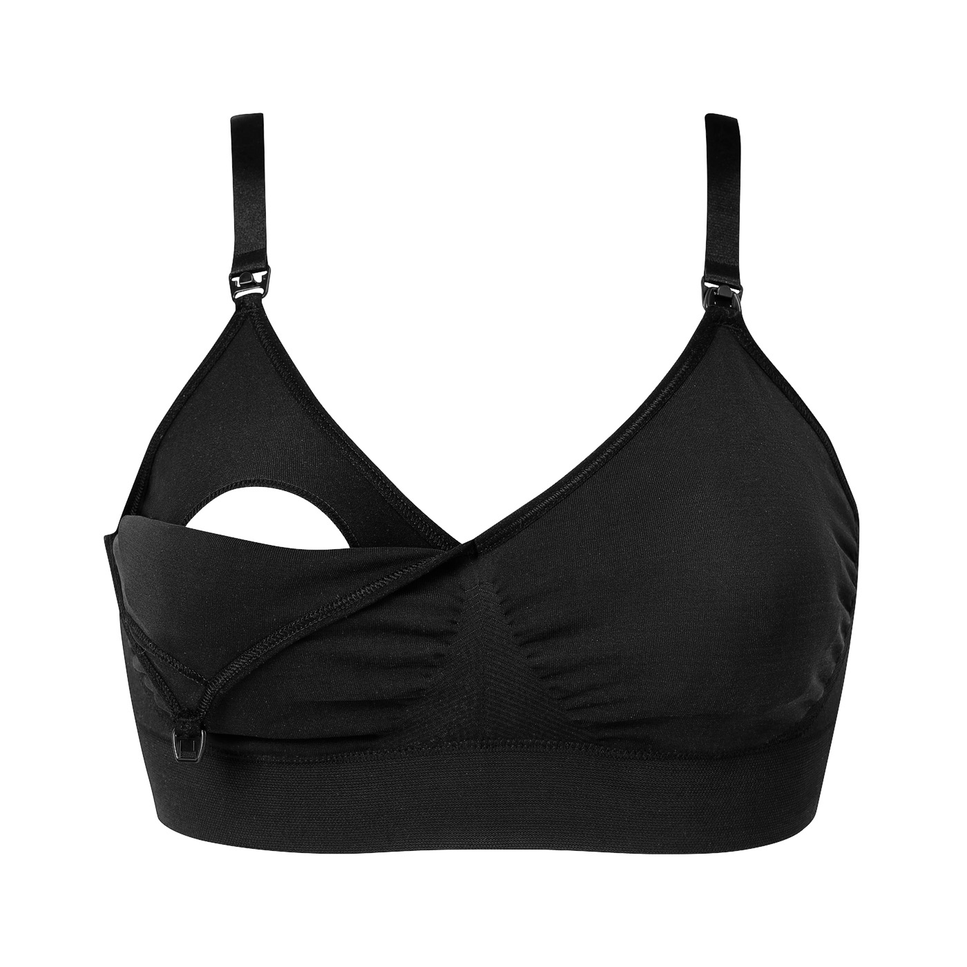 Boob Seamless amningsbh med pads Svart M