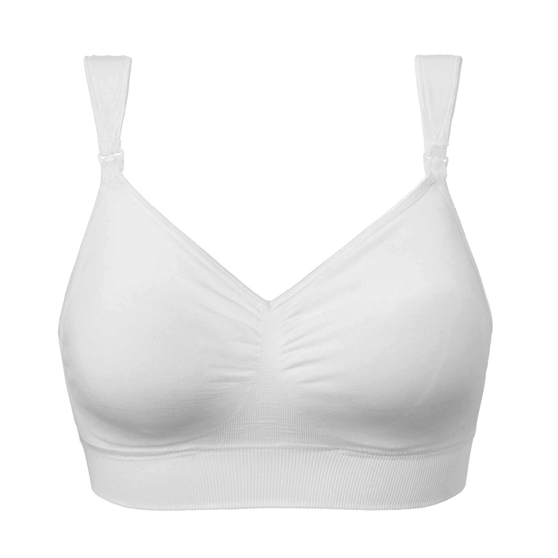 Boob Stadig bygellös amningsbh 60D - 90H Vit L
