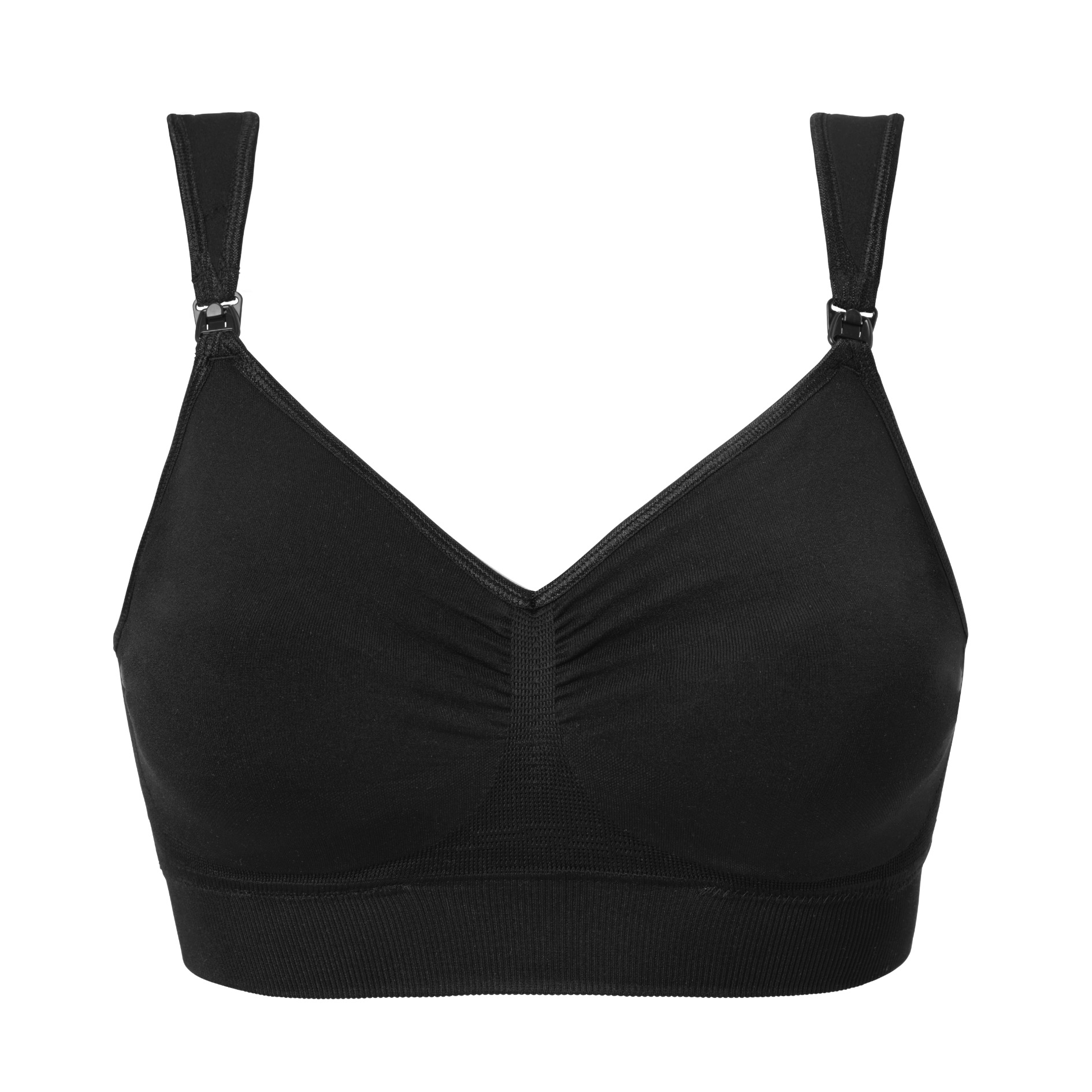 Boob Stadig bygellös amningsbh 75C - 100G Svart M