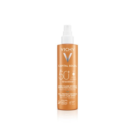 Vichy Capital Soleil Cell protect Invisible Water Fluid Spray SPF50+ 200 ml