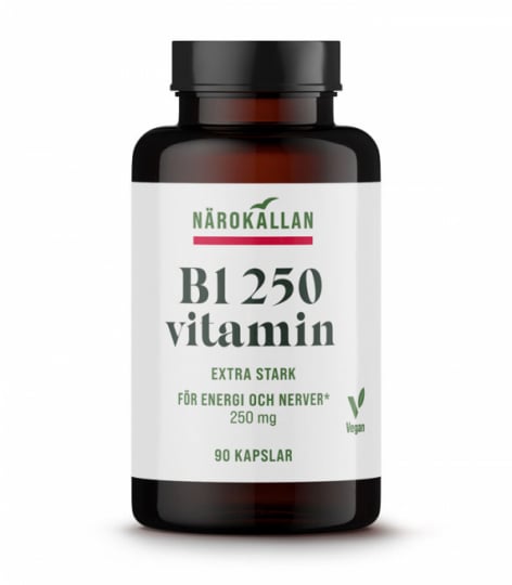 Närokällan B1 250 mg 90 kapslar