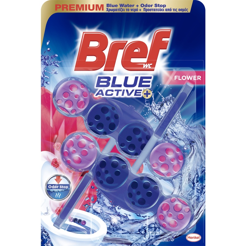 Bref Blue Active Flower duo-pack 2x50 g