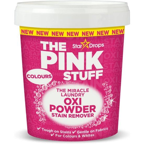 The Pink Stuff Miracle Laundry Oxi Powder Stain Remover Colours 1,2 kg