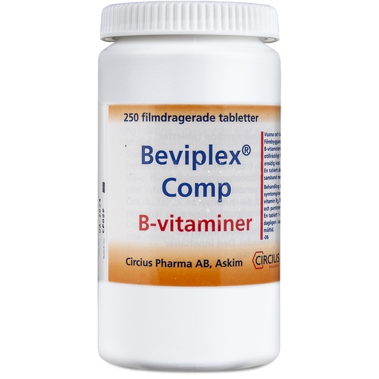 Beviplex Comp, filmdragerad tablett 250 st