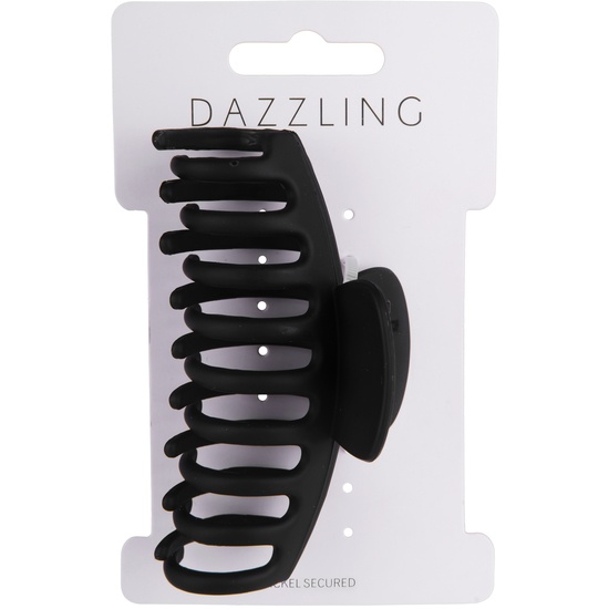 Dazzling Hair clip matte Black