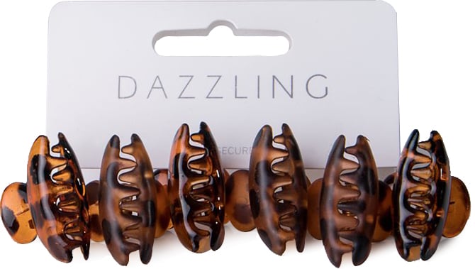 Dazzling Clips klämmor mellan Bruna 6-pack