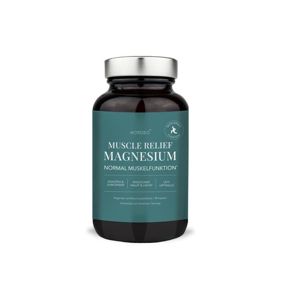 Nordbo Muscle Relief Magnesium 90 kapslar