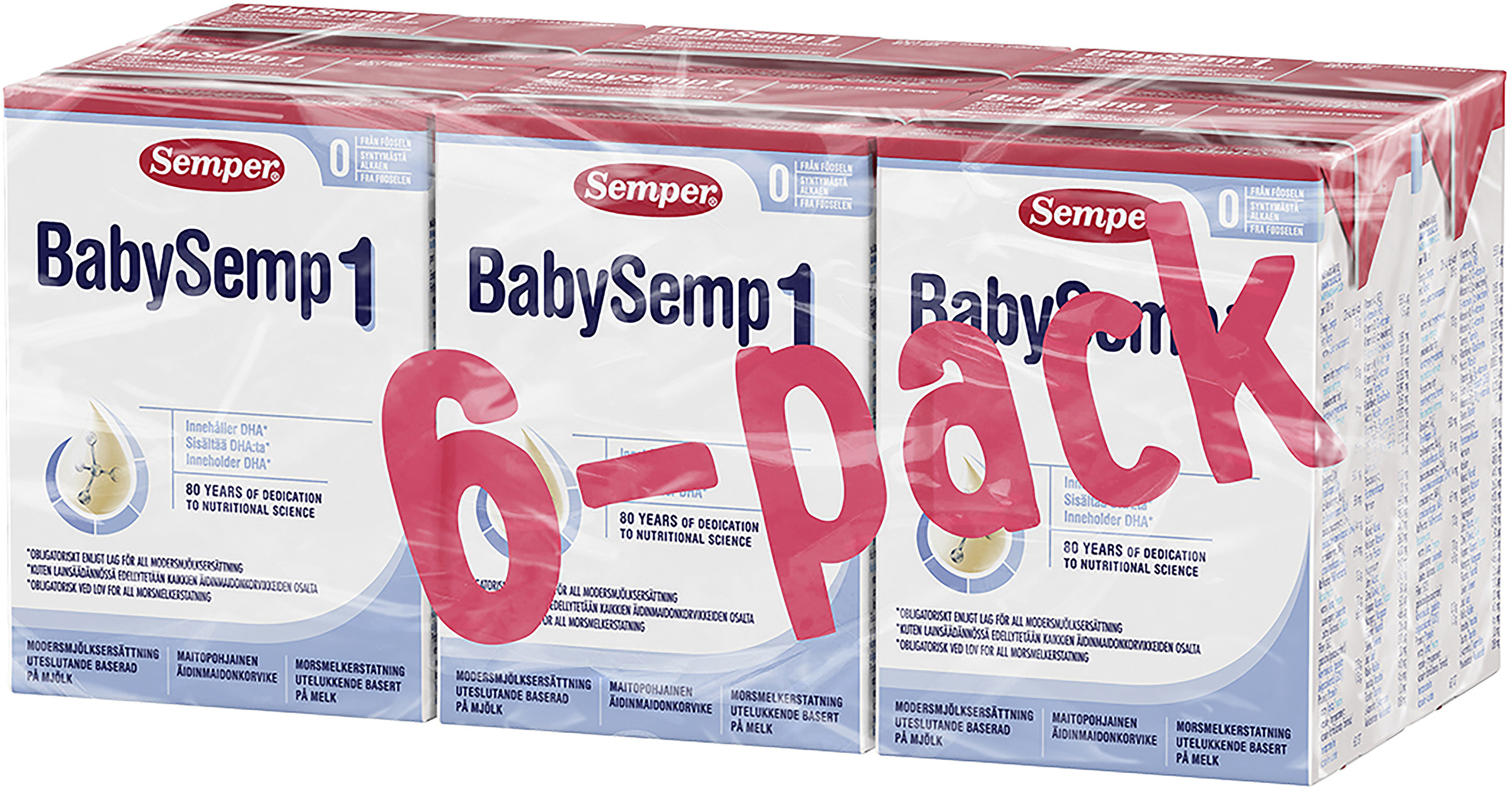 Semper BabySemp 1, drickfärdig 6-pack