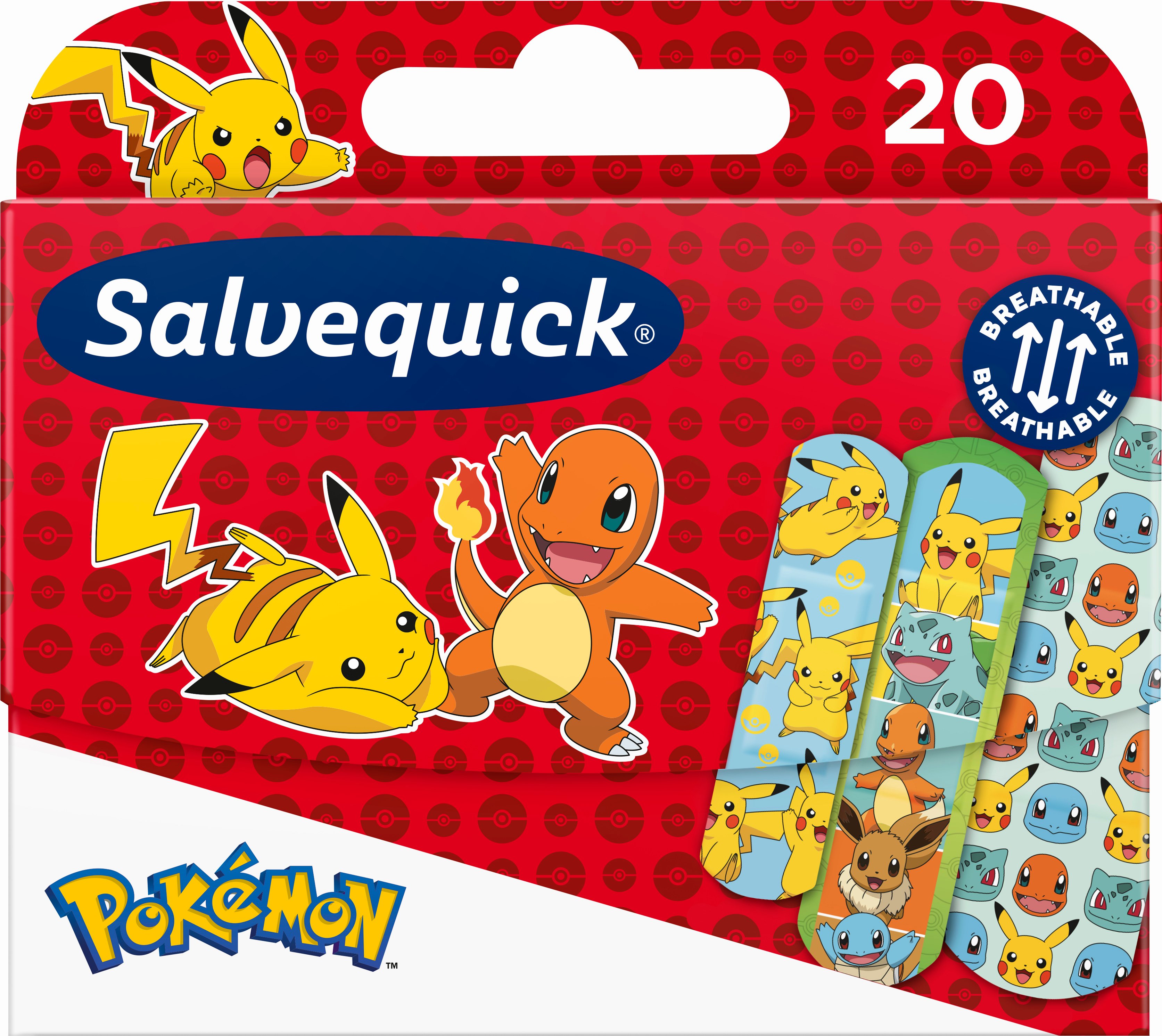Salvequick Pokémon Barnplåster 20 st