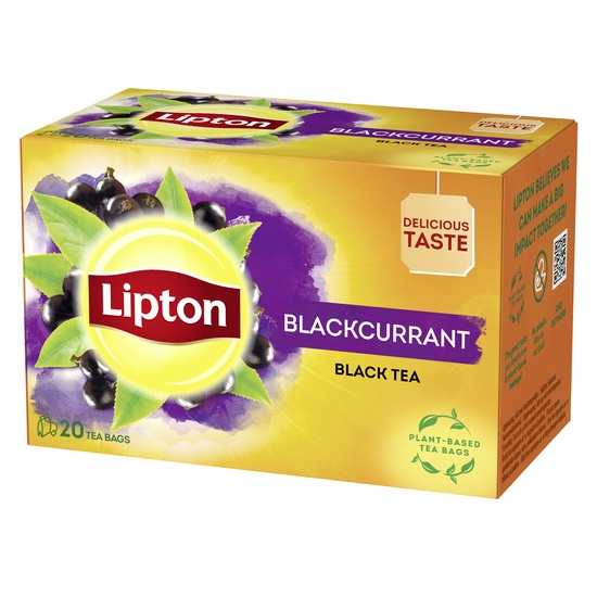 Lipton Black Tea Blackcurrant 20 st