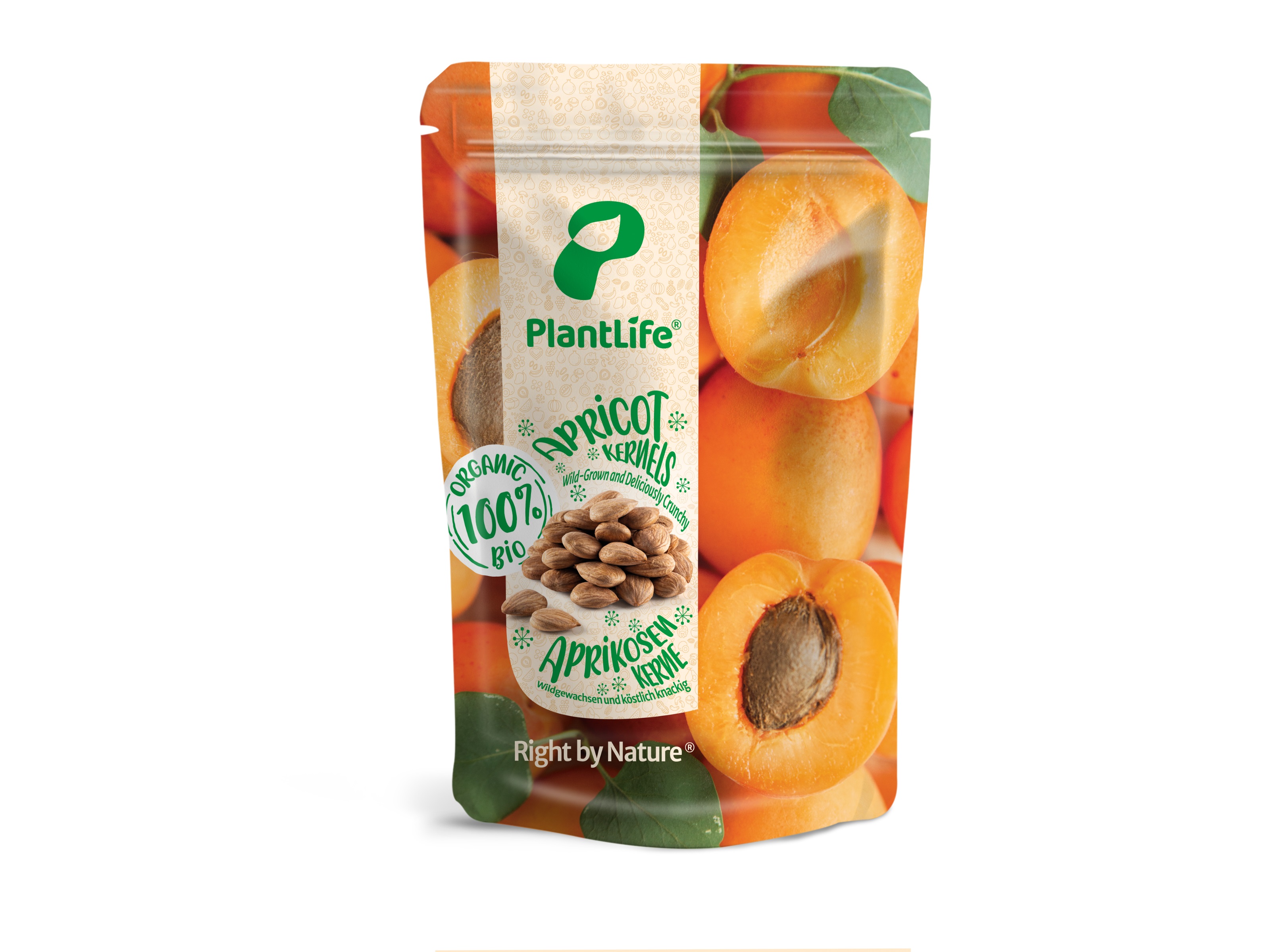 PlantLife Aprikoskärnor Vilda 325 g