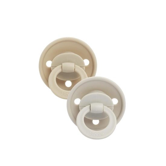 Elodie Binky Bundle Nyfödd Latex Pure Khaki 2-pack