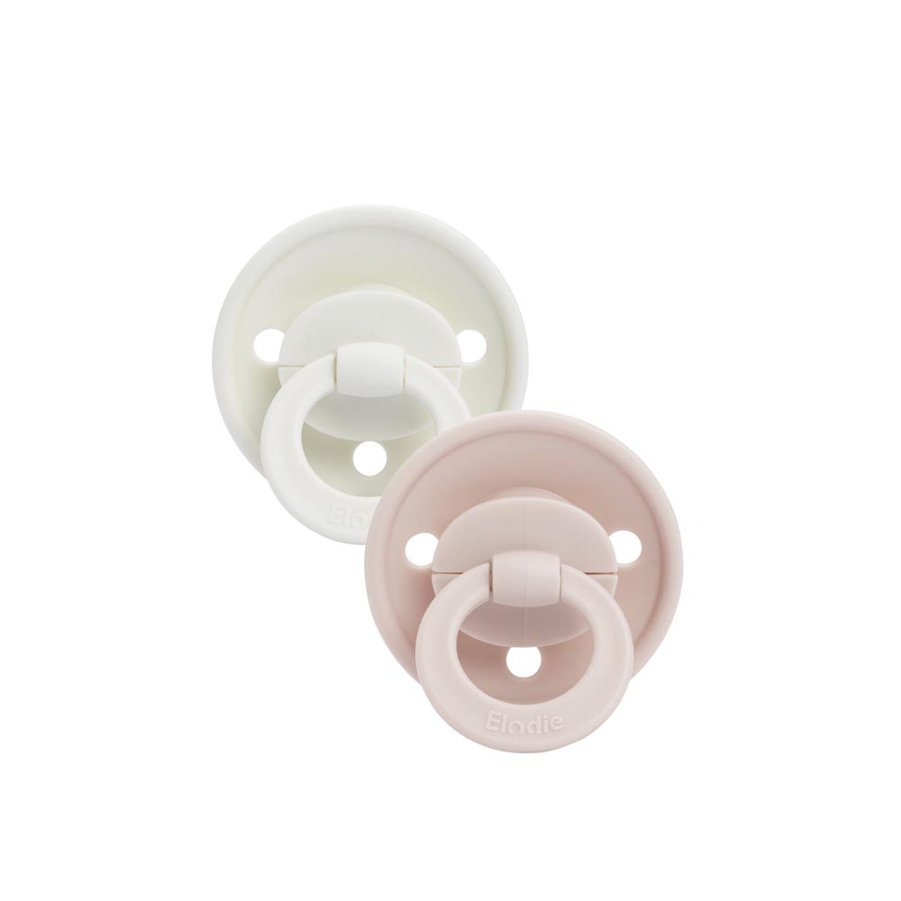 Elodie Binky Bundle Nyfödd Silikon Powder Pink 2-pack