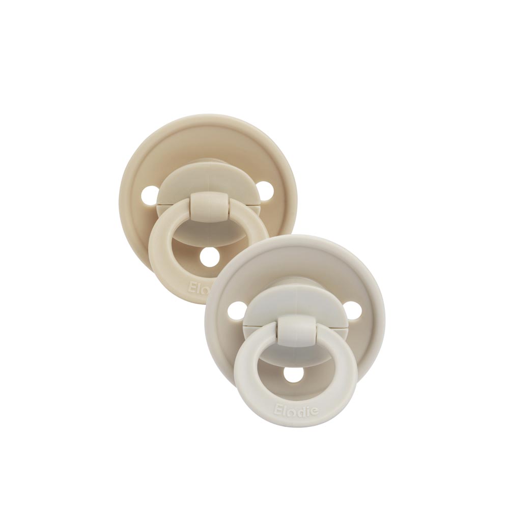 Elodie Binky Bundle Nyfödd Silikon Pure Khaki 2-pack