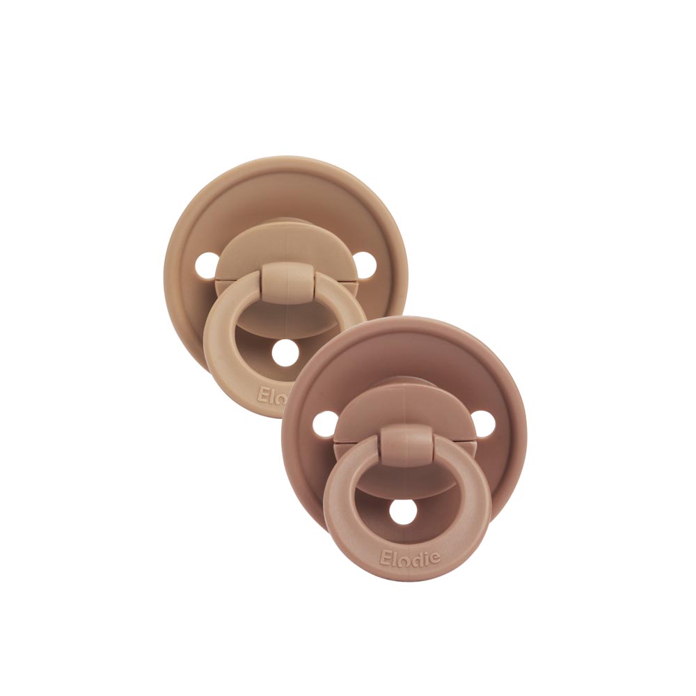 Elodie Binky Bundle Latex Soft Terracotta +3m 2-pack