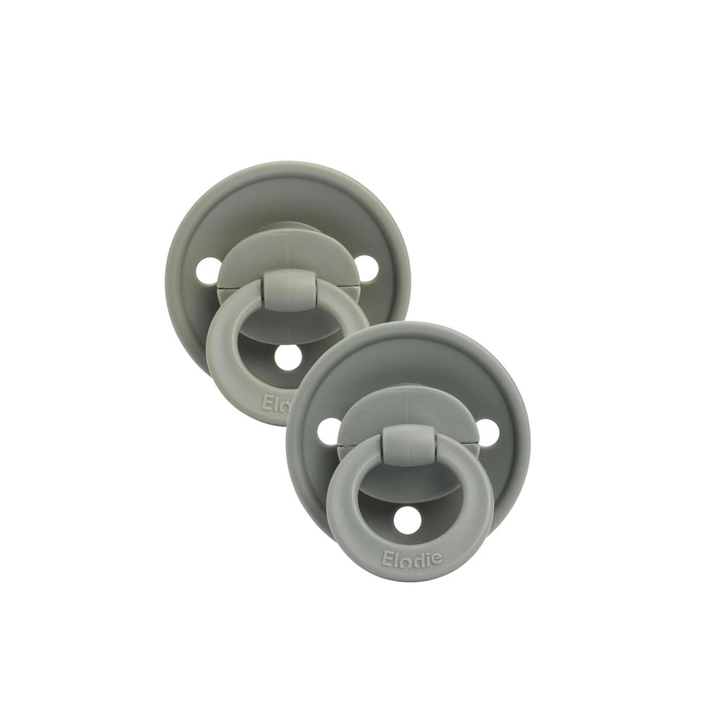 Elodie Binky Bundle Silikon Hazy Jade +3m 2-pack