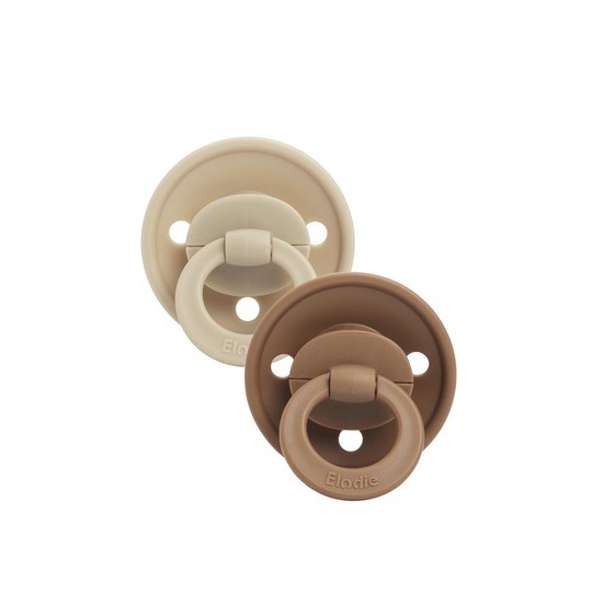 Elodie Binky Bundle Silikon Pure Khaki +3m 2-pack