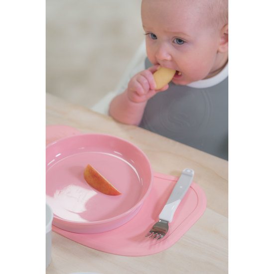 Twistshake Plate 6+m Pastell Rosa