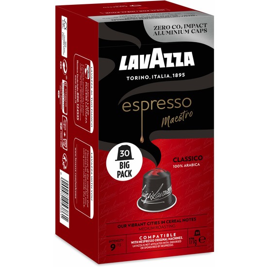 Lavazza Espresso Classico Kaffekapslar 30-pack