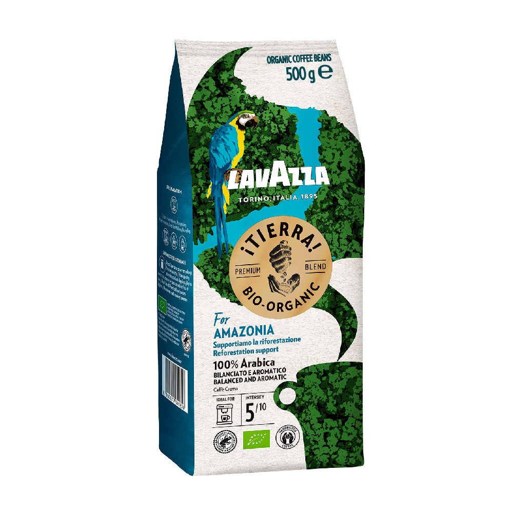 Lavazza Tierra For Amazonia Bio-Organic Kaffebönor 500 g