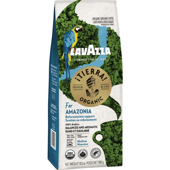 Lavazza Tierra For Amazonia Bio-Organic Bryggkaffe 300 g