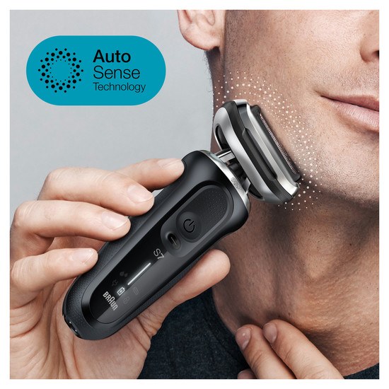 Braun Series 7 71-N7200cc Rakapparat med Precisionstrimmer Smartcare-Center Svart