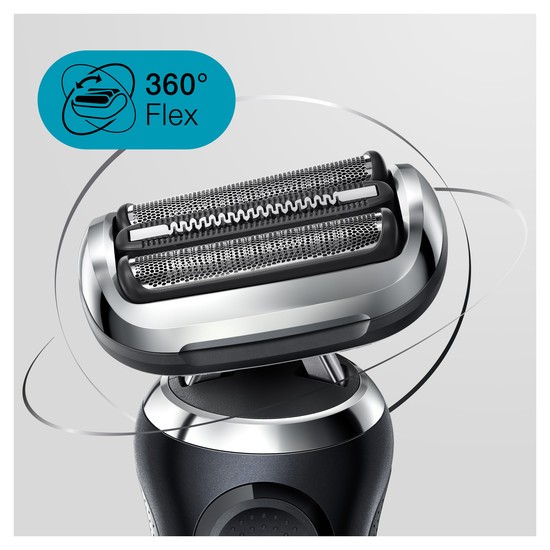 Braun Series 7 71-N7200cc Rakapparat med Precisionstrimmer Smartcare-Center Svart