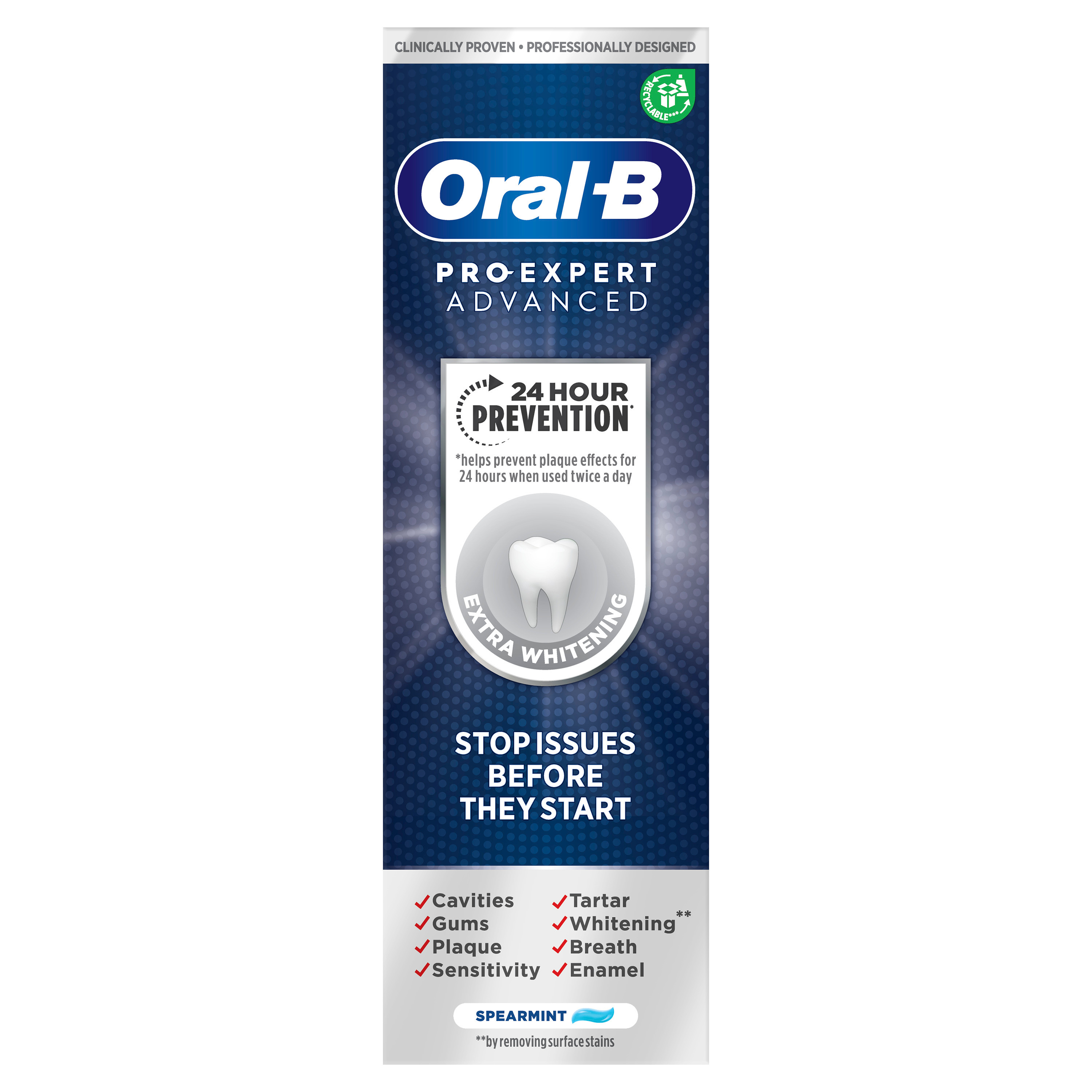 Oral-B Pro-Expert Advanced Extra Whitening Toothpaste 75 ml
