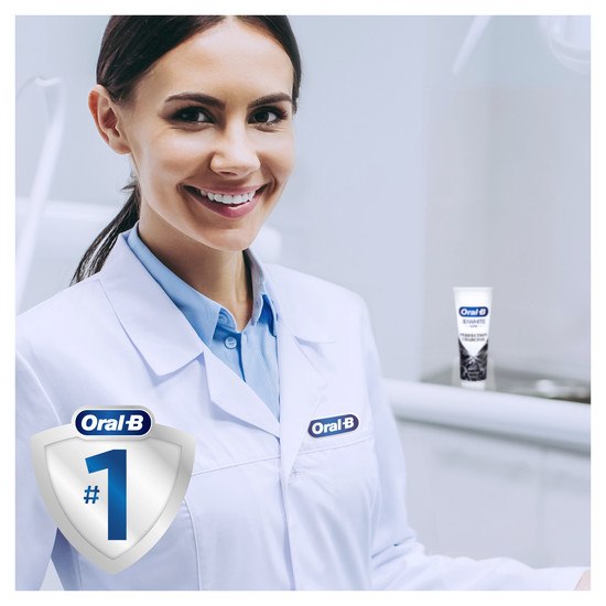 Oral-B 3DWhite Luxe Charcoal Tandkräm 75 ml