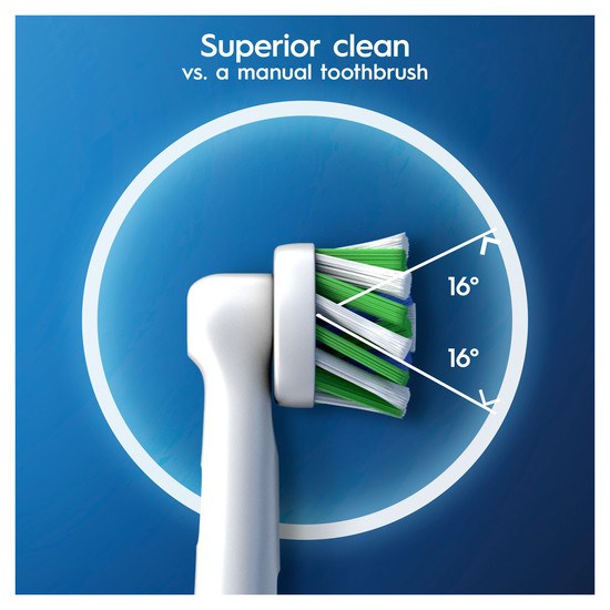 Oral-B Cross Action Borsthuvuden 6-pack