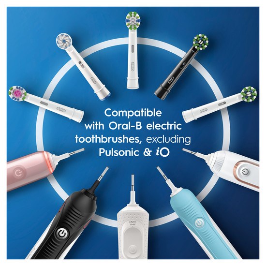 Oral-B Cross Action Borsthuvuden 6-pack