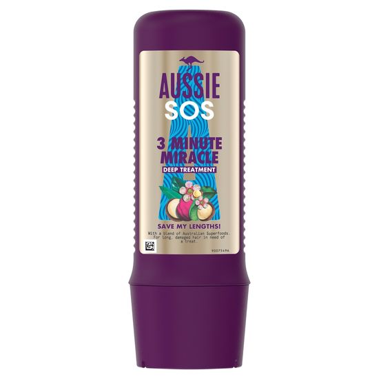 Aussie SOS Save My Lengths! 3 Minute Miracle Djupvårdande Hårinpackning 225 ml