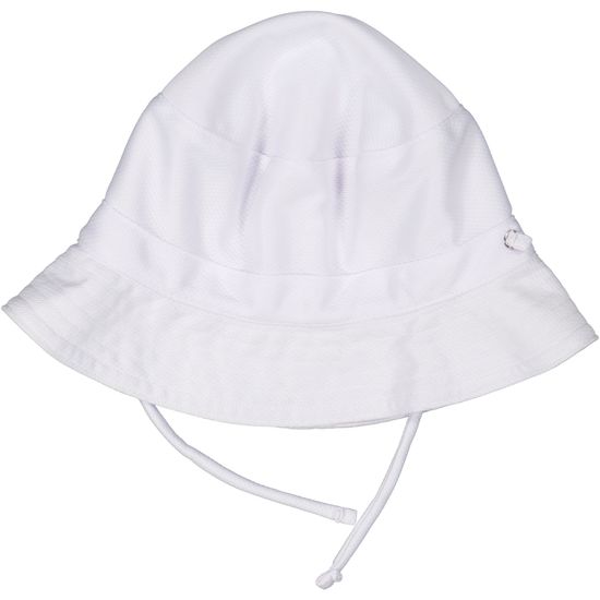 Geggamoja UV Solhatt Offwhite 0-4M