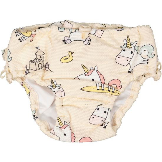Geggamoja UV Baby swim pants 86/92 Beige unicorn