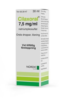 Cilaxoral, orala droppar, lösning 7,5 mg/ml 30 ml
