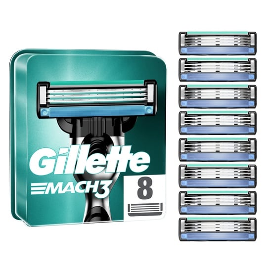Gillette Mach3 Rakblad 8 st
