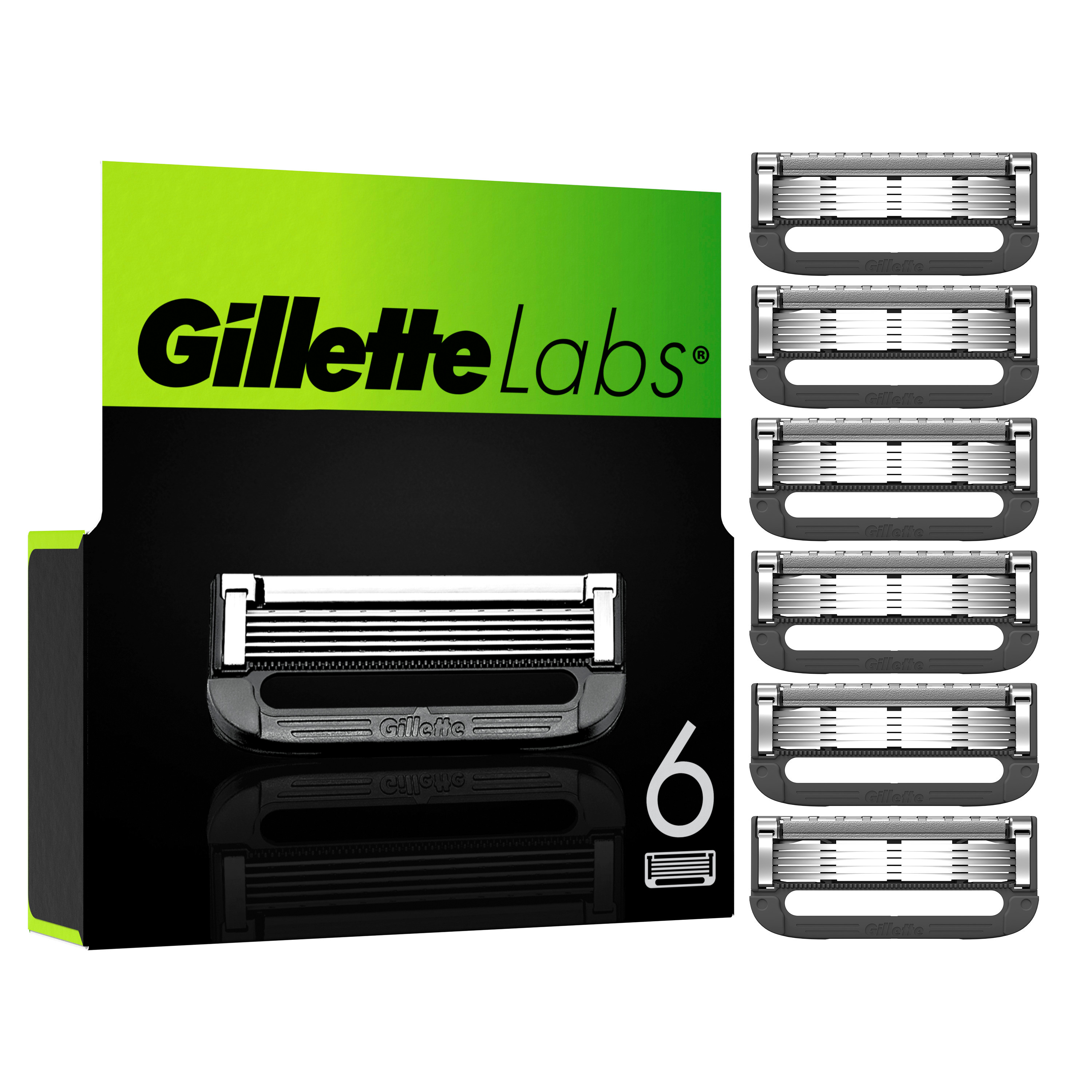 Gillette Labs Rakblad 6 st