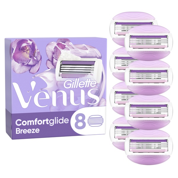Gillette Venus ComfortGlide Breeze Rakblad 8 st
