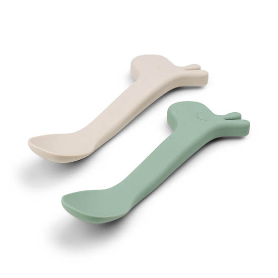 Done by Deer Sked silikon Lalee Green 2-pack