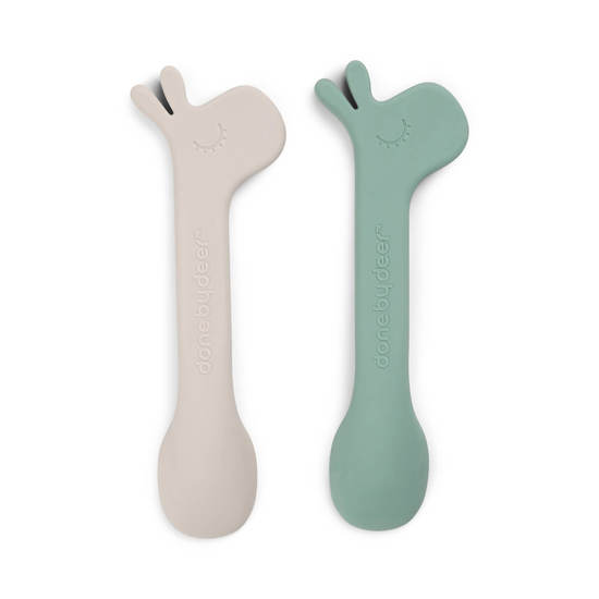 Done by Deer Sked silikon Lalee Green 2-pack