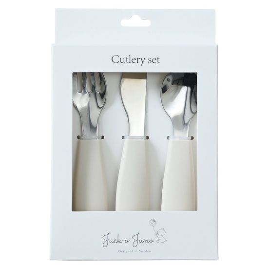 Jack o Juno Classic Cutlery Set Cream