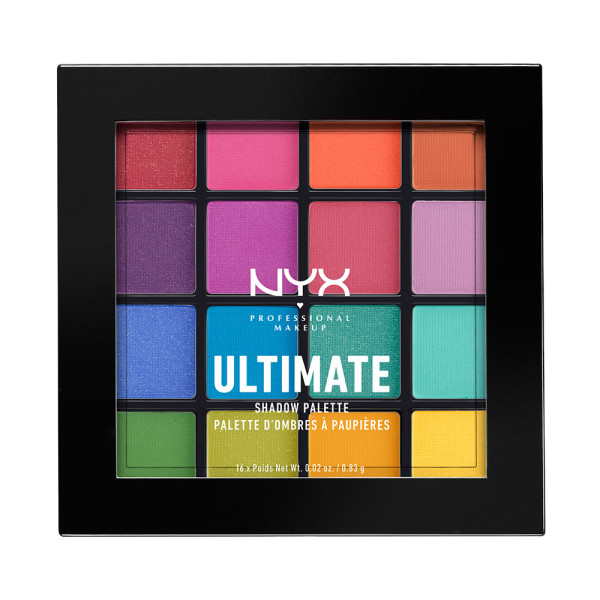 NYX Professional Makeup Ultimate Shadow Palette Brights 4
