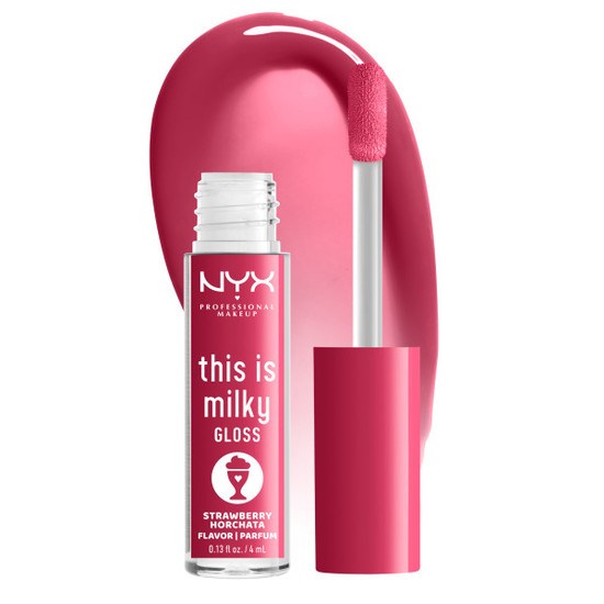 NYX Professional Makeup This Is Milky Gloss Strawberry Horchata 10 4 ml